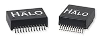 HALO Electronics Gigabit PoE/PoE+/PoE++ Ethernet Transformers